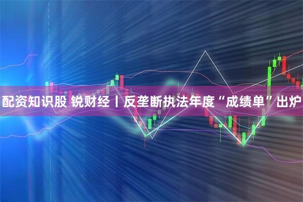 配资知识股 锐财经丨反垄断执法年度“成绩单”出炉